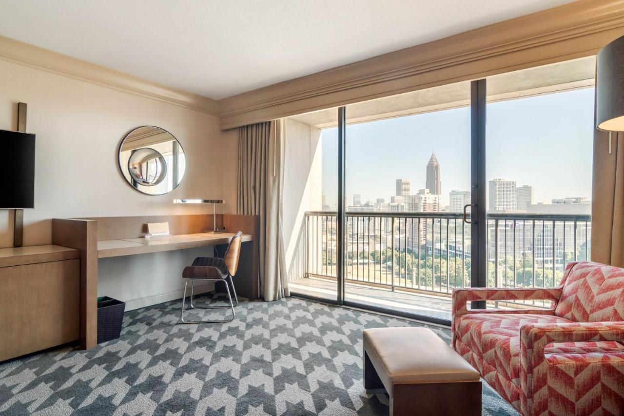 Premier Centennial Olympic Park View Room w/Balcony - 2 Double Beds