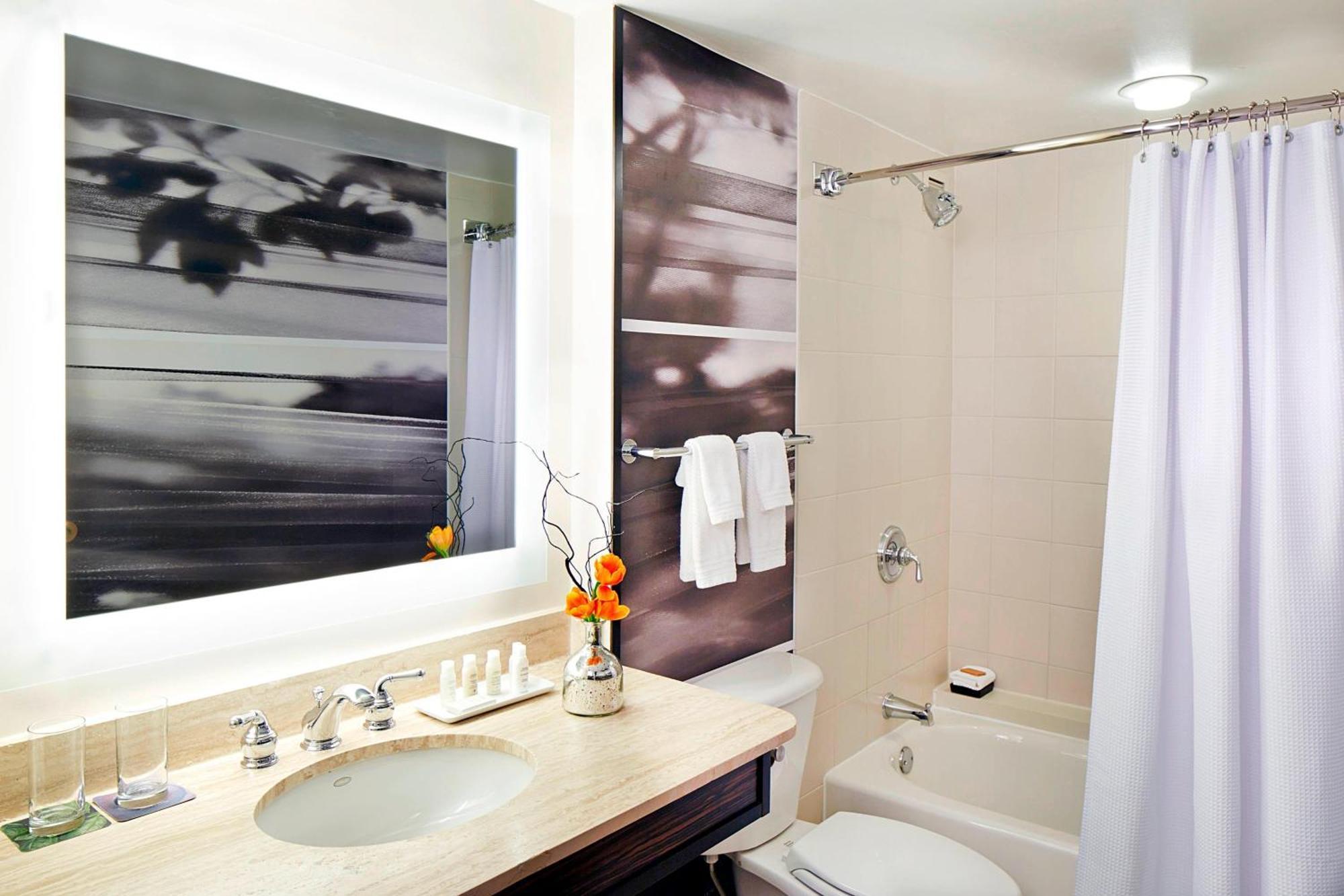 Queen Room with Two Queen Beds and Truist Park View